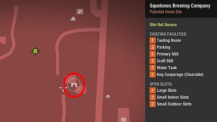 The next notable place is the Squelones Brewing Company - Meagher Valley | Bases | State of Decay 2 - State of Decay 2 bases - State of Decay 2 Game Guide