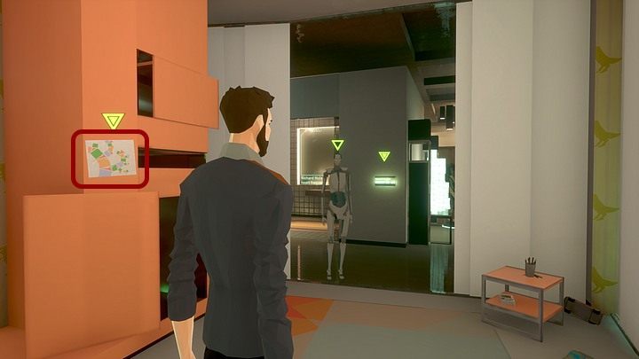 Leave the bedroom and then go left - Saturday, January 11th 2048, Berlin, West Plaza, Richard Nolans apartment - Chapter one - State of Mind Game Guide