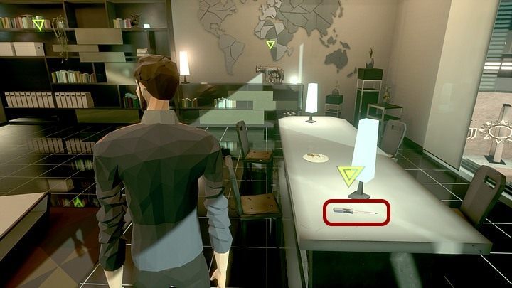 You need a wrench - the item is on the table in the living room - Sunday, January 12th 2048, Berlin, West Plaza, Richard Nolans apartment - Chapter one - State of Mind Game Guide