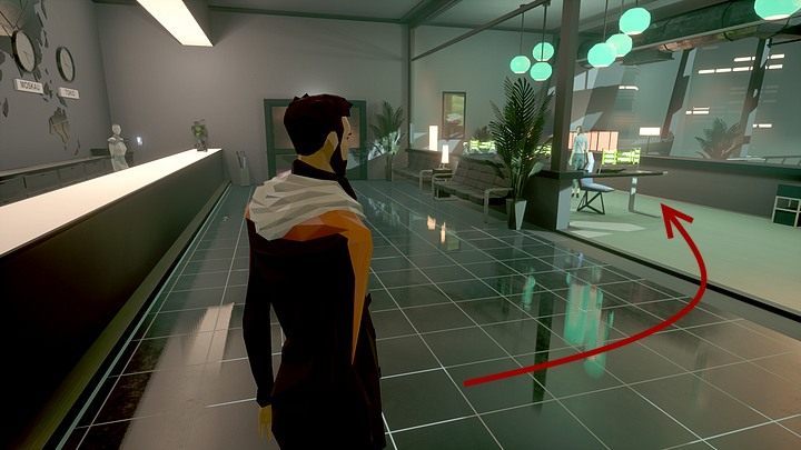 Richard will speak with Troy and the android that works at the reception - Monday January 13th 2048, Berlin, West Plaza - Chapter two - State of Mind Game Guide