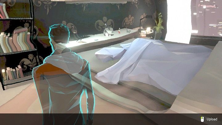 Make sure that the beige lino and the salmon-colored carpet match. - Tuesday, City5 Central, Adam Newmans apartment 3rd visit - Chapter three - State of Mind Game Guide