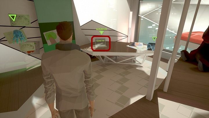 Enter your sons room and check his notebook - Wednesday, City5 Central, Adam Newmans apartment 2nd - Chapter three - State of Mind Game Guide