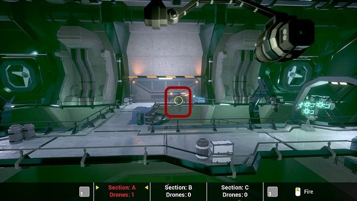 A mini-game will initiate, during which you need to shield the rebel androids, so that they can run safely from left to right - Wednesday, January 1st 2048, Long Island, Robotics Lab, storage section - Chapter four - State of Mind Game Guide