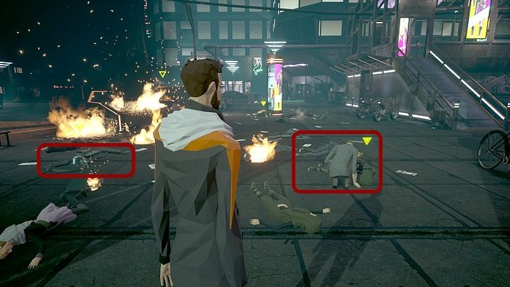 After the explosion at the West Plaza approach the police bot on the left and start a conversation; it will ask you to contact the medical center - Wednesday, January 15th, the year 2048, Richard Nolans apartment; The Voice - Chapter four - State of Mind Game Guide