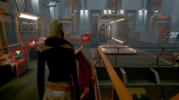 At the next one, take some reels of cable - Thursday, January 16th, the year 2048, Montauk, Long Island, Robotics Lab - Chapter five - State of Mind Game Guide