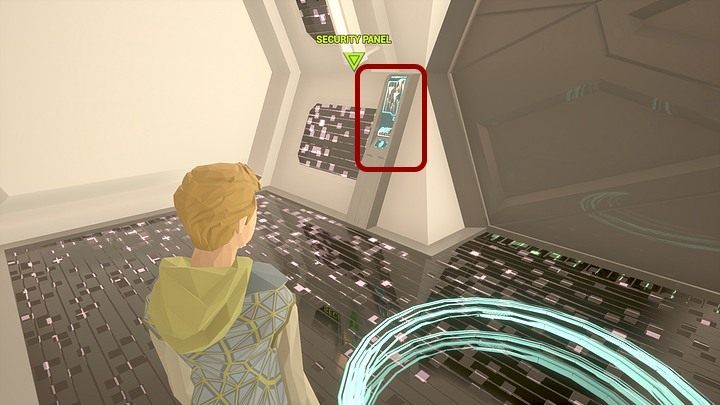 You will end up in front of closed doors, with a control panel right next to it - Saturday, City5 Central, The Dome - Chapter five - State of Mind Game Guide