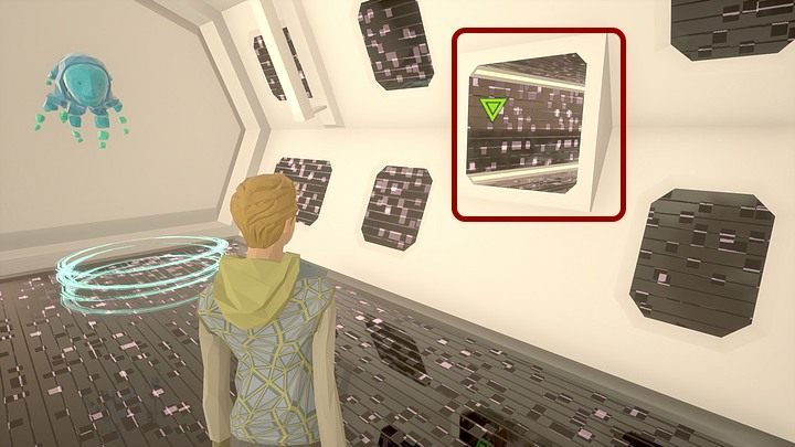 While in the corridor, notice a ventilation shaft, located on the wall, on the left side of the room - Saturday, City5 Central, The Dome - Chapter five - State of Mind Game Guide