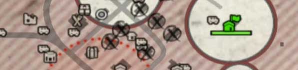 Each base is marked with the icon of the green house with the flag - Introduction (main missions) - Walkthrough - State of Decay - Game Guide and Walkthrough