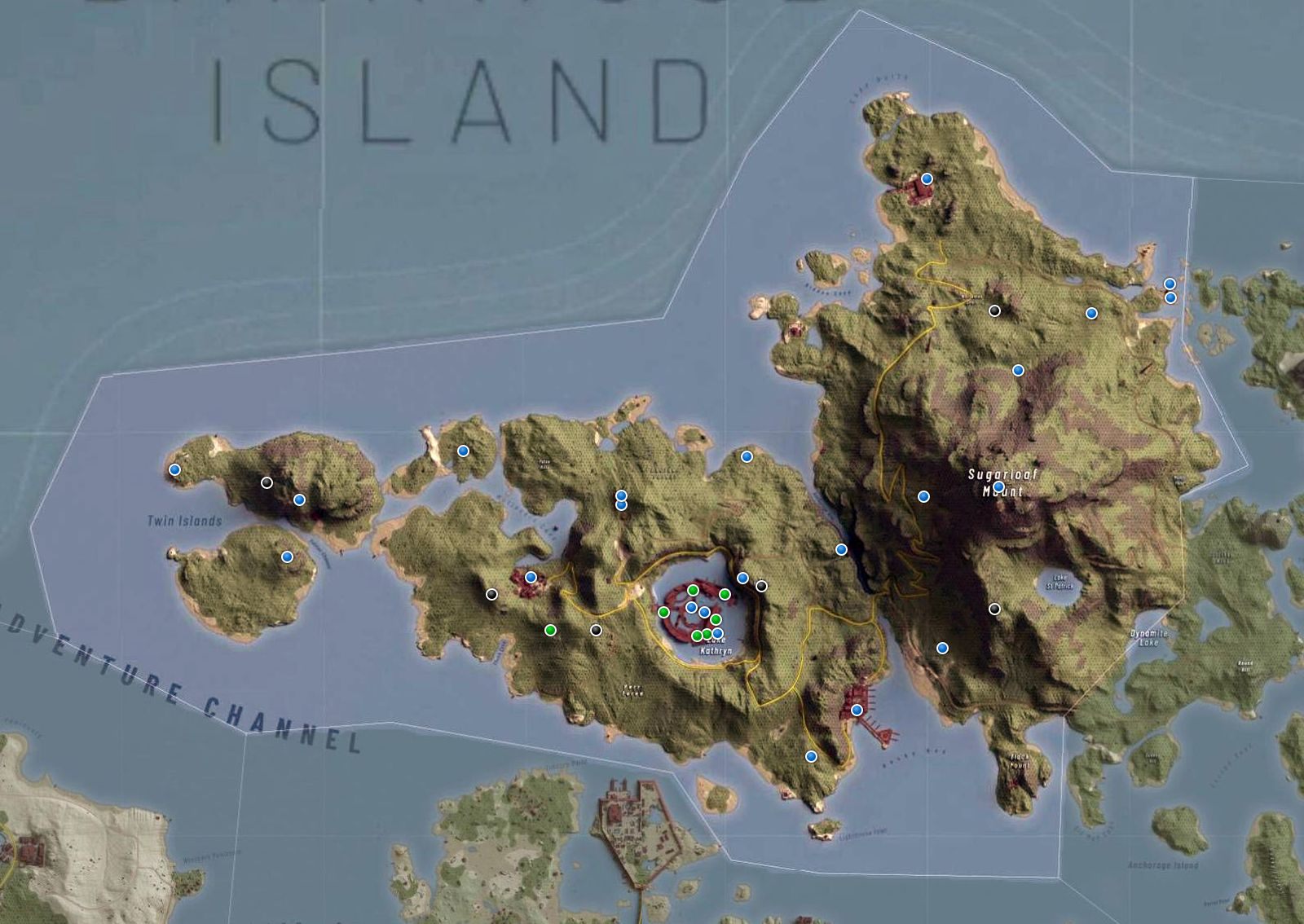Cape North Map Tom Clancy's Ghost Recon Breakpoint Tom Clancy's