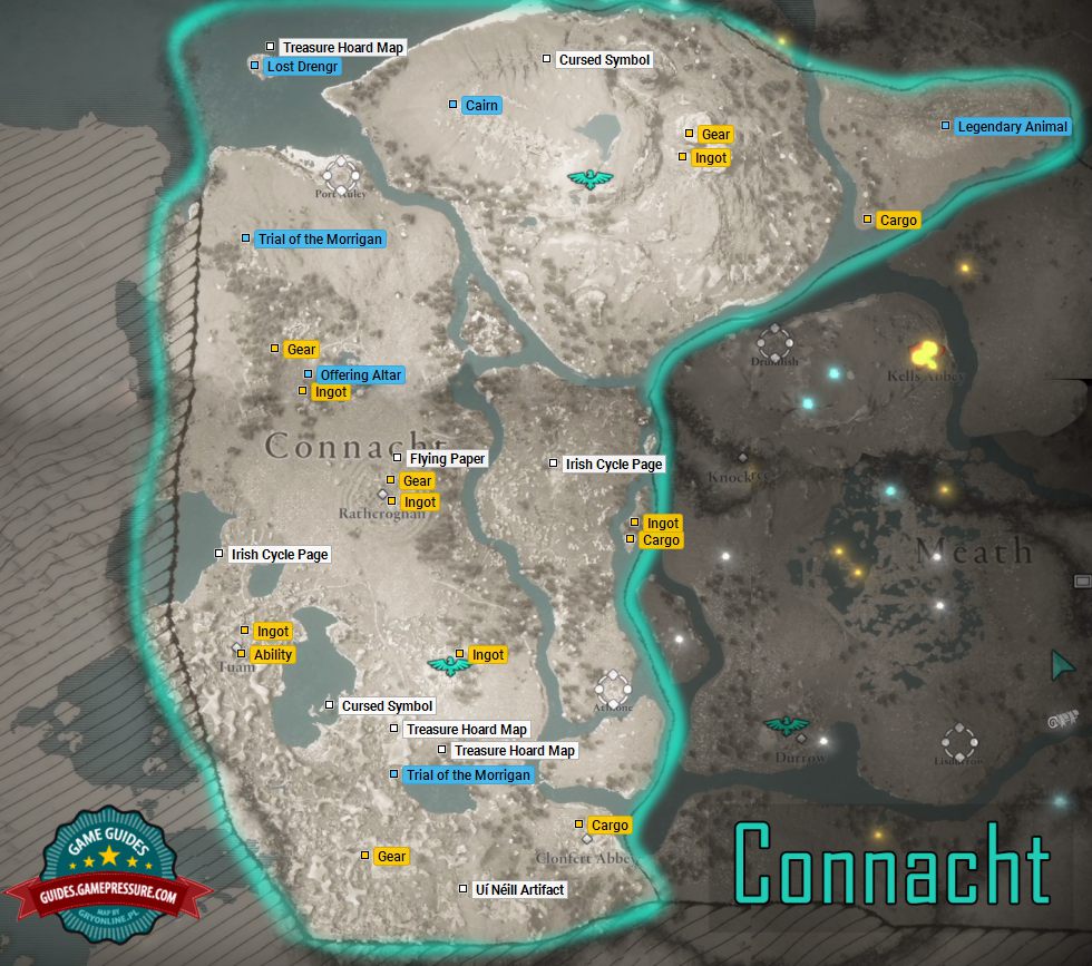 Ac Valhalla Wrath Of The Druids Connacht Map Gamepressure Com