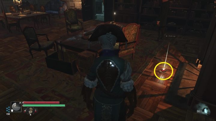 After talking to the man, read the letter, which you will find near the fireplace - Steelrising: In Memory of the Dauphin - walkthrough - Side missions - Steelrising Guide, Walkthrough