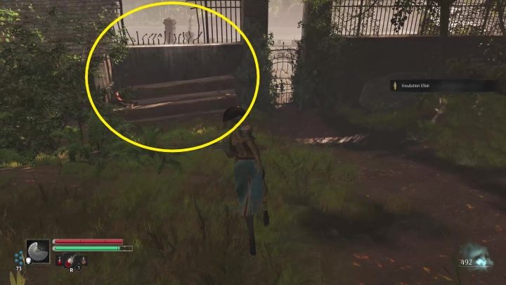 At the well, turn right and then left - Steelrising: In the Queens drawing room - walkthrough - Main missions - Steelrising Guide, Walkthrough