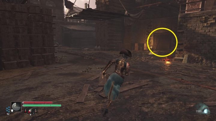 Stick to the right side of the square and enter the buildings - Steelrising: The Master of the Machines - walkthrough - Main missions - Steelrising Guide, Walkthrough