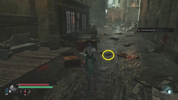 In the alley, approach the book on the ground - Steelrising: In search of Abbot Gregoire - walkthrough - Main missions - Steelrising Guide, Walkthrough