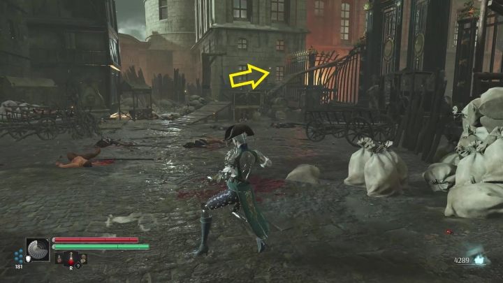 Follow the footbridges to get behind the fence - Steelrising: In search of Abbot Gregoire - walkthrough - Main missions - Steelrising Guide, Walkthrough