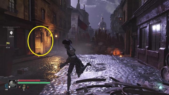 Once you reach the roadblock, turn into the tunnel on the left - Steelrising: The Shadows of Luxembourg - walkthrough - Main missions - Steelrising Guide, Walkthrough