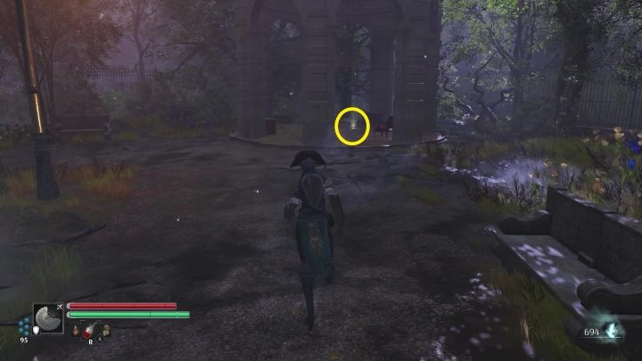 Once the opponent is gotten rid of, you can activate the Vestal - Steelrising: The Shadows of Luxembourg - walkthrough - Main missions - Steelrising Guide, Walkthrough