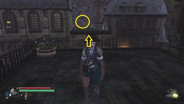 Walk to the other side of the balcony - Steelrising: The Shadows of Luxembourg - walkthrough - Main missions - Steelrising Guide, Walkthrough