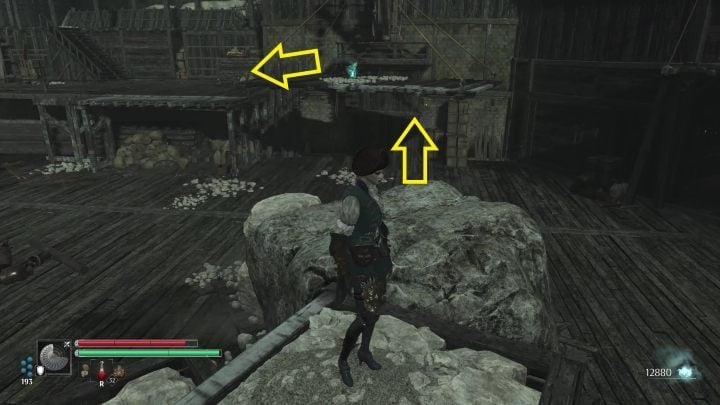 After them, jump to a higher level of the mine - Steelrising: The Recluse of the Abyss - walkthrough - Main missions - Steelrising Guide, Walkthrough