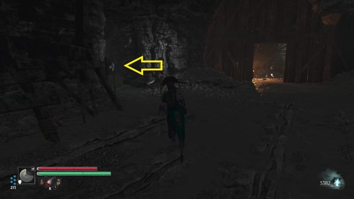 At the end of the rock ledge behind the door is a room with a Prototype and a chest - Steelrising: The Recluse of the Abyss - walkthrough - Main missions - Steelrising Guide, Walkthrough
