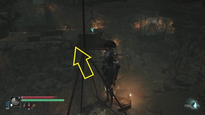 Using The Selenite Momentum, jump the hanging platform to the other side of the cave - Steelrising: The Recluse of the Abyss - walkthrough - Main missions - Steelrising Guide, Walkthrough