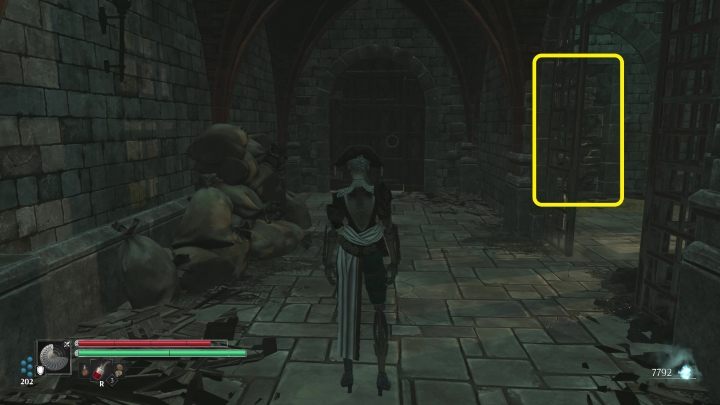 In the cell on the right side, there is a destroyable wall - get past it - Steelrising: The Prisoner in the Bastille - walkthrough - Main missions - Steelrising Guide, Walkthrough