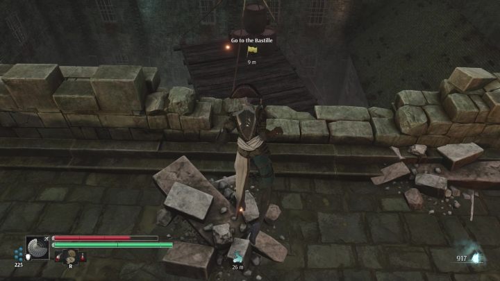 Approach the breach in the wall opposite the place where you landed - Steelrising: The Prisoner in the Bastille - walkthrough - Main missions - Steelrising Guide, Walkthrough