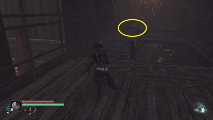 Go through the upper floor (watch out for the enemies) - Steelrising: The lanterns of the dead - walkthrough - Side missions - Steelrising Guide, Walkthrough