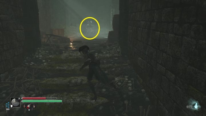 Go ahead, climb the stairs and destroy the wall opposite of you - Steelrising: Nicolas Flamels final journey - walkthrough - Side missions - Steelrising Guide, Walkthrough