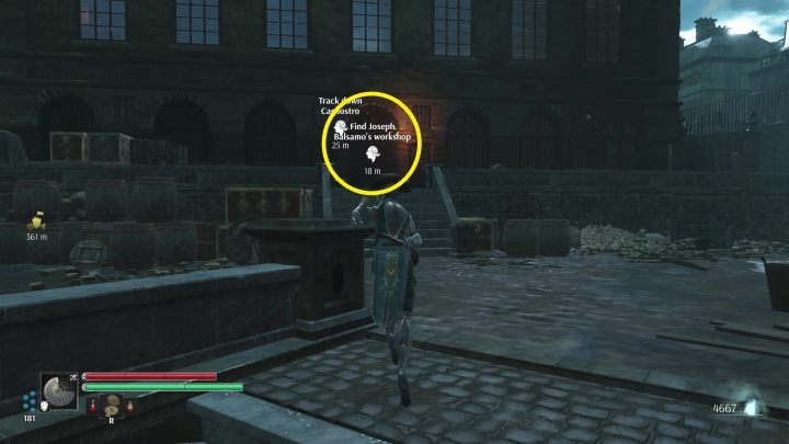 When you climb the stairs, you will see the gates to the building - you are at your destination - Steelrising: Nicolas Flamels final journey - walkthrough - Side missions - Steelrising Guide, Walkthrough