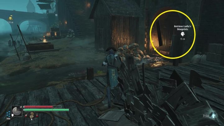 Near the stairs is a gate, which you must destroy to proceed - Steelrising: Nicolas Flamels final journey - walkthrough - Side missions - Steelrising Guide, Walkthrough