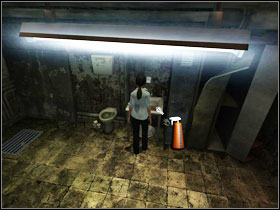 Take the empty spray from the metal cabinet #1 - Chapter III - Paloma - part 2 - Walkthrough - Still Life 2 - Game Guide and Walkthrough