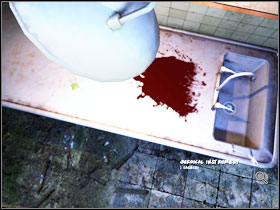 On the metal table in the opposite side of the room you can find a powder revealer #1 and a surgical instrument #2 - Chapter III - Paloma - part 2 - Walkthrough - Still Life 2 - Game Guide and Walkthrough