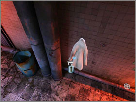 Open the door leading nowhere #1 and after taking a look at the wall behind it, use the microscope and afterwards a swab - Chapter IV - McPherson - part 1 - Walkthrough - Still Life 2 - Game Guide and Walkthrough