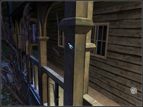 In one of the wooden beams #1, we find one of the bullets from which Garris died - Chapter IX - Paloma and McPherson - Walkthrough - Still Life 2 - Game Guide and Walkthrough