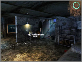 Approach the cylinder's valve near the table and #1 and turn it off - Chapter X - McPherson - part 1 - Walkthrough - Still Life 2 - Game Guide and Walkthrough