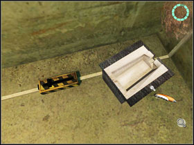 After regaining control over the character, go behind the chair and note the box placed on the cables #1 - Chapter X - McPherson - part 2 - Walkthrough - Still Life 2 - Game Guide and Walkthrough