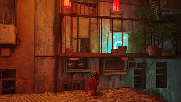 You have to examine the library - Stray: Notebooks in The Slums - where to find? - FAQ - Stray Guide, Walkthrough