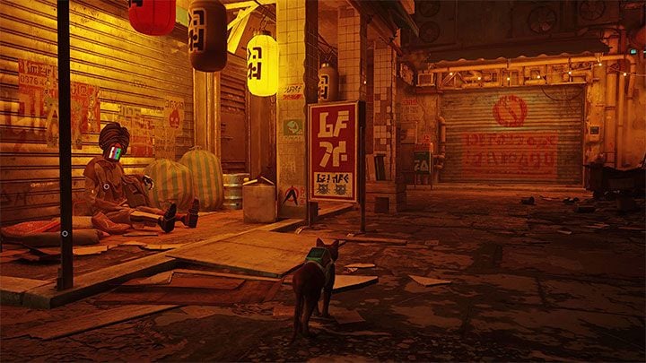 Stray: The Slums Map - is it available in the game? | gamepressure.com