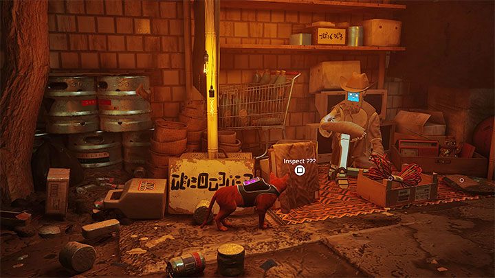 Take the energy drinks to the trader Azooz in the slums - his store is shown in the picture above, and he can be found near the central part of the slums - Stray: Energy drink locations - where to find? - FAQ - Stray Guide, Walkthrough