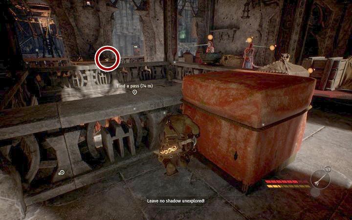 Collectible #7 - Tokens in Korrangar | Mission 2 - Korrangar - Mission 2 - Korrangar - Styx: Shards of Darkness Game Guide