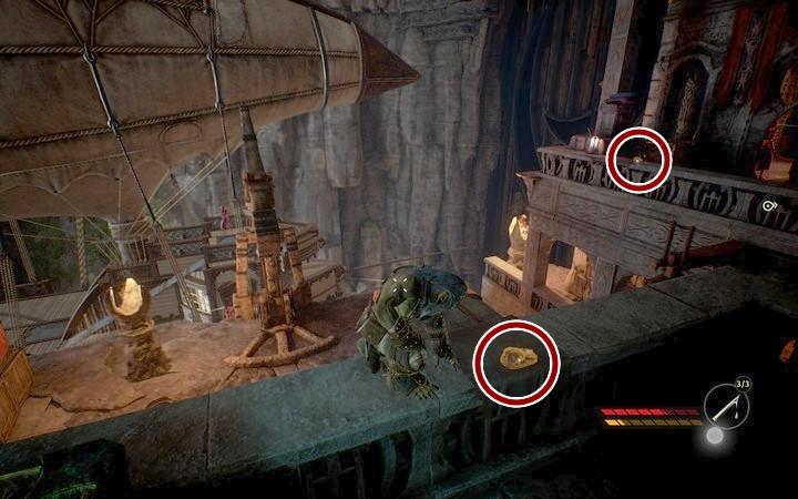 Collectible #8 and #9 - Tokens in Korrangar | Mission 2 - Korrangar - Mission 2 - Korrangar - Styx: Shards of Darkness Game Guide