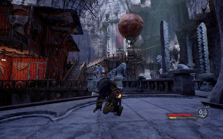 The gondola - the evac point - The amber depot and the getaway | Mission 2 - Korrangar - Mission 2 - Korrangar - Styx: Shards of Darkness Game Guide