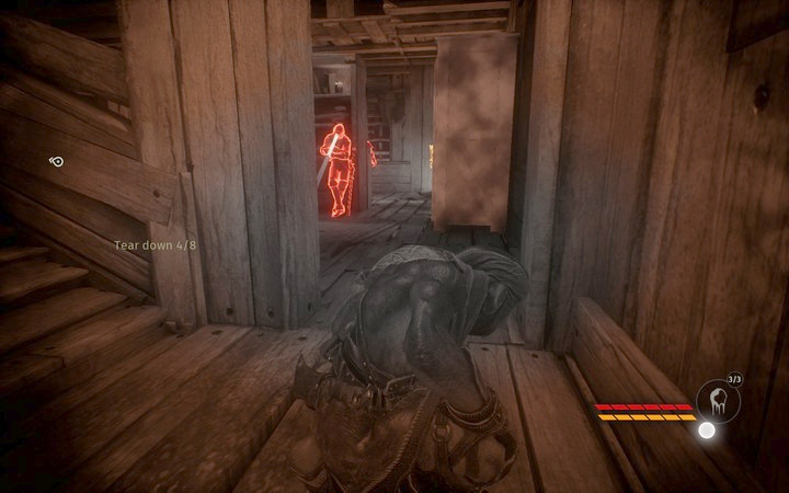 Sleeping enemies might wake up if you make too much noise - Prologue | Mission 1 - Revelations - Mission 1 - Revelations - Styx: Shards of Darkness Game Guide