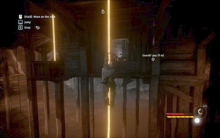 You can get to the lowest level of the building using ropes - Prologue | Mission 1 - Revelations - Mission 1 - Revelations - Styx: Shards of Darkness Game Guide