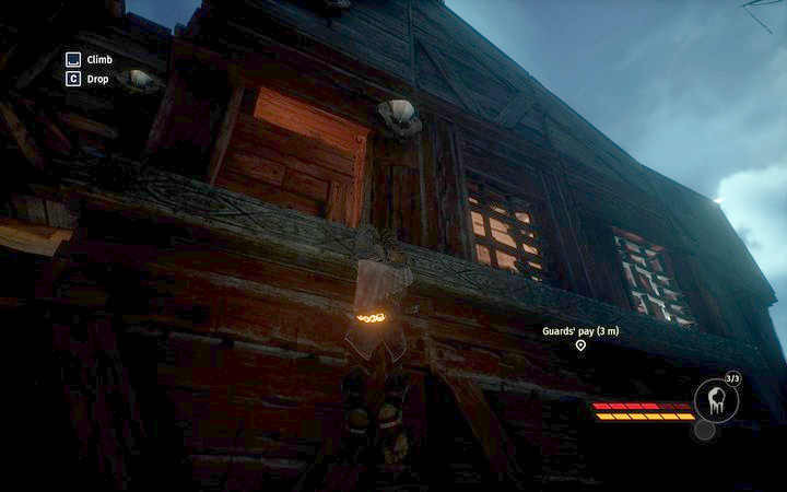 There are many unbarred windows leading to the room - Prologue | Mission 1 - Revelations - Mission 1 - Revelations - Styx: Shards of Darkness Game Guide
