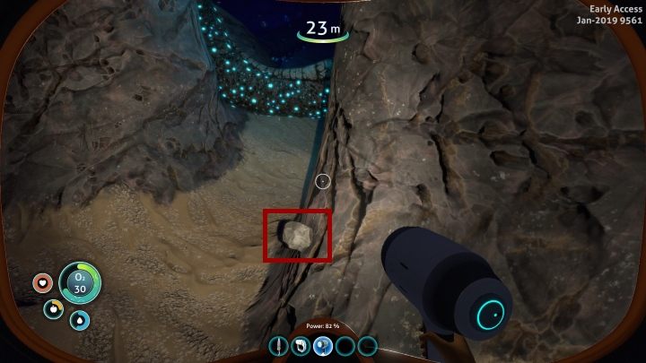 Limestone Outcrop is a common sight in the ocean. - Subnautica Below Zero: Titanium - where to find? - FAQ - Subnautica Game Guide