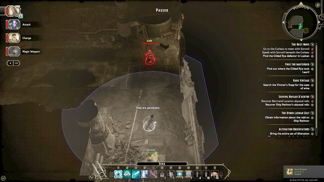 Go to the inn (M5, Inn) and talk to the cook in the kitchen - Rare Vintage - Side quest | Market District/Slums Walkthrough - Market District / Slums - Sword Coast Legends Game Guide