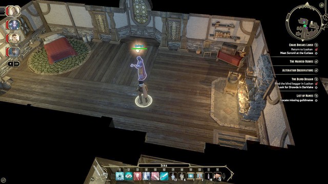 After leaving the catacombs, head towards the exit from the Neverwinter Wood and go back to the Cutlass inn, in the Market District of the city of Luskan - Chaos Breaks Loose - Main quest | Neverwinter Wood / Evermoors Walkthrough - Neverwinter Wood / Evermoors - Sword Coast Legends Game Guide