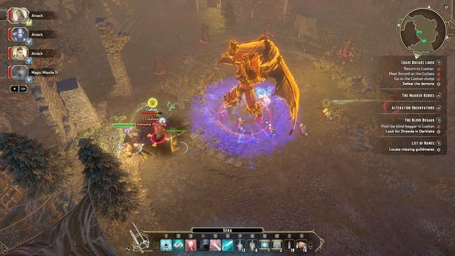 After speaking with Tassalys, you will have an encounter with a powerful demon - Shadow of Madness - Chaos Breaks Loose - Main quest | Neverwinter Wood / Evermoors Walkthrough - Neverwinter Wood / Evermoors - Sword Coast Legends Game Guide